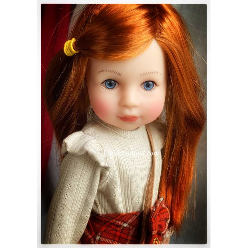Poupée de cheveux rouges poupée de cheveux de gingembre France
