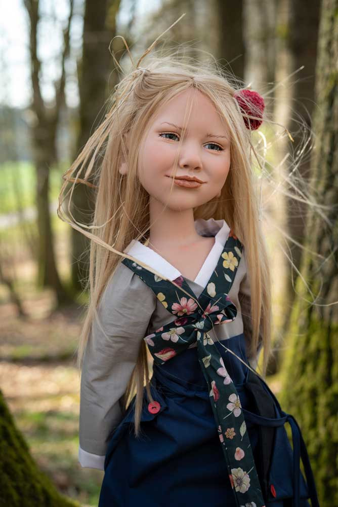 Zwergnase - Nicole Marschollek-Menzner Künstlerbär Hase 74 cm Top