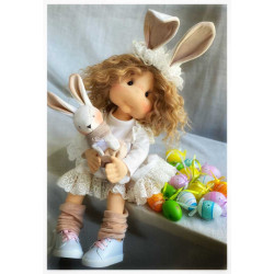 Lulludolls, high-quality fabric dolls, handmade in Poland.