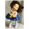 Lullu Dolls, Poupées à jouer en tissu de qualité supérieure, fabriquée à la main en Pologne.