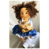 Lullu Dolls, Poupées à jouer en tissu de qualité supérieure, fabriquée à la main en Pologne.