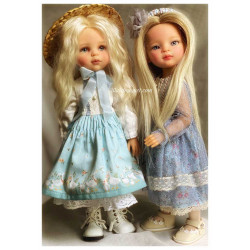 Paola Reina doll, customised by Eugenia Filipp for villalebosquet.com.