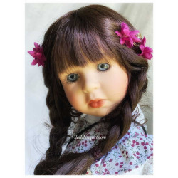 Les sublimes poupées uniques d'Angela Sutter sont à la villalebosquet.com !