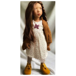 WIEBKE JUNIORDOLL ZWERGNASE - Poupée à jouer fabriquée en Allemagne