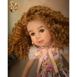 Yella dolls by Schildkröt, customised by artist Sandrine Rondeau (Maison Méricourt)!