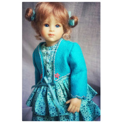 ELVA POUPEE de l'artiste Heidi Plusczok