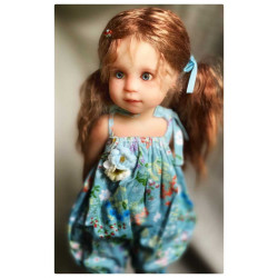 Alex Berg's beautiful dolls are on our website villalebosquet.com