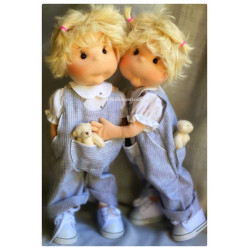 Lulludolls, high-quality fabric dolls, handmade in Poland.