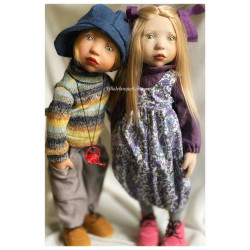 MILTON JUNIORDOLL ZWERGNASE - Poupée à jouer fabriquée en Allemagne