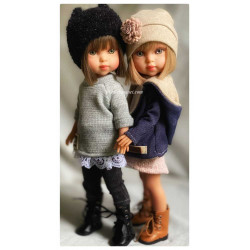 Les belles poupées Pénélope de Guca articulées sont à la villalebosquet.com