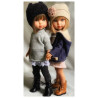Les belles poupées Pénélope de Guca articulées sont à la villalebosquet.com