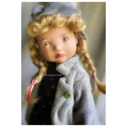 FRIEDA JUNIORDOLL ZWERGNASE - Poupée à jouer fabriquée en Allemagne