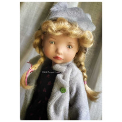 FRIEDA JUNIORDOLL ZWERGNASE - Poupée à jouer fabriquée en Allemagne