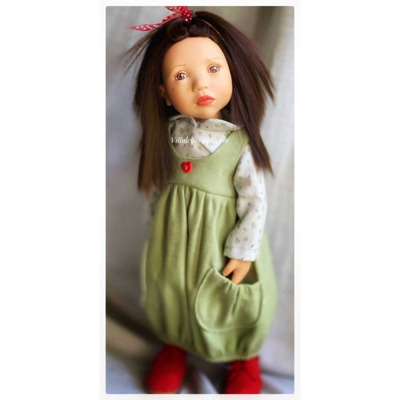 MILIKE JUNIORDOLL ZWERGNASE - Poupée à jouer fabriquée en Allemagne MILIKE JUNIORDOLL ZWERGNASE - Poupée à jouer fabriquée en Allemagne