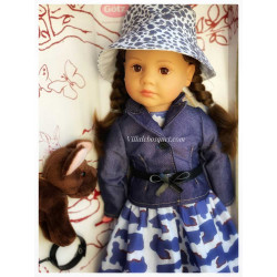 Tenue de danse pour poupées Götz de 50 cm.