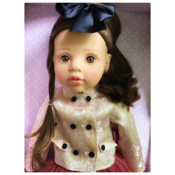 T-SHIRT EMROIDERED UN-BOXED FOR HAPPY KIDZ DOLLS + HANNAH GÖTZ