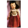 PINK STRAW HAT FOR DOLLS - doll hat for Happy Kidz de Götz