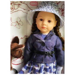 DE-BOXED HAIR PIECE FOR LITTLE KIDZ GOET DOLLS