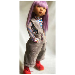 The superb artist dolls by Nicole Marschollek-Menzner for Zwergnase are on our website villalebosquet.com