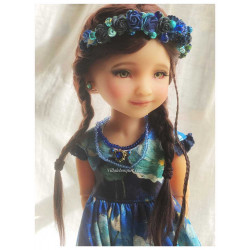 The beautiful dolls of Jana Blazkova (wixana's doll house) are on our website villalebosquet.com