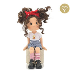 Lullu Dolls, Lullu Pocket Dolls, adorable play dolls made from high-quality fabric, handcrafted in Poland
