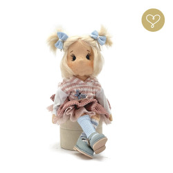 Lullu Dolls, Lullu Pocket Dolls, adorable play dolls made from high-quality fabric, handcrafted in Poland