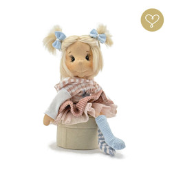 Lullu Dolls, Lullu Pocket Dolls, adorable play dolls made from high-quality fabric, handcrafted in Poland