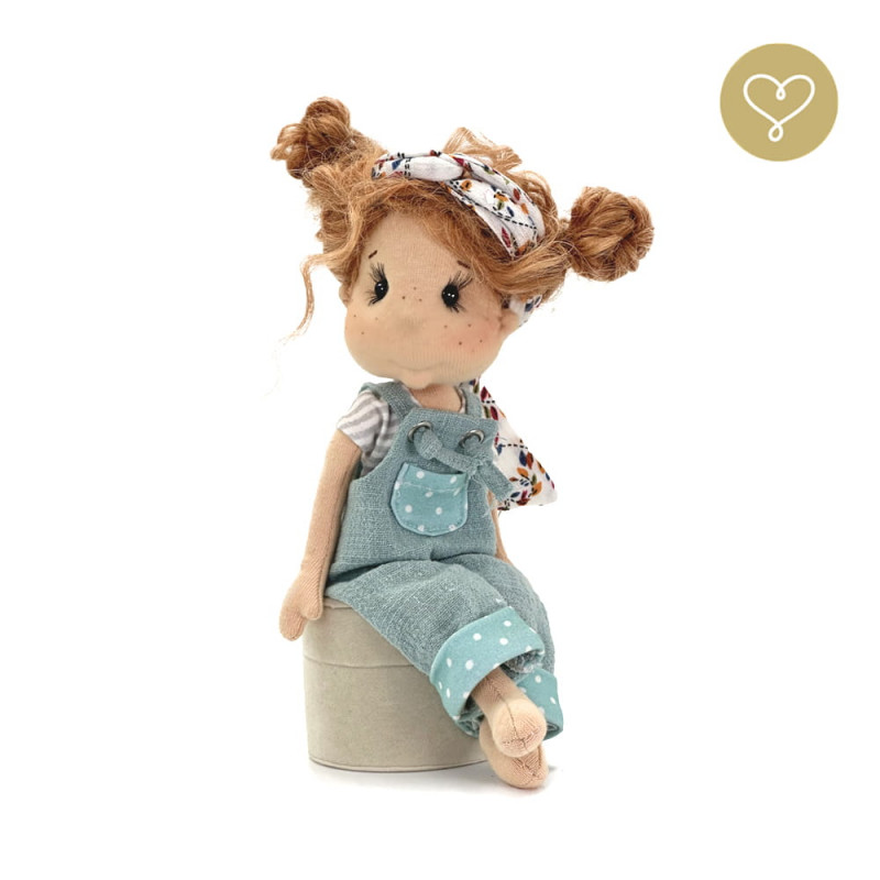Lullu Dolls, Lullu Pocket Dolls, adorable play dolls made from high-quality fabric, handcrafted in Poland