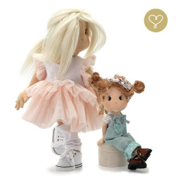 Lullu Dolls, Lullu Pocket Dolls, adorable play dolls made from high-quality fabric, handcrafted in Poland