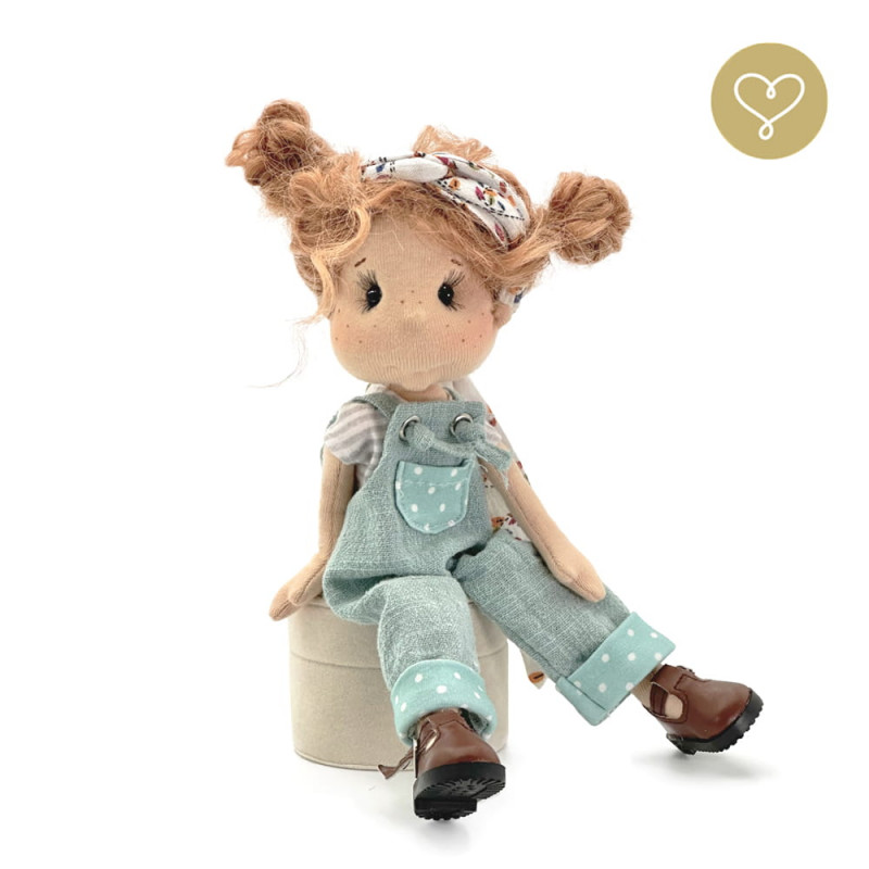 Lullu Dolls, Lullu Pocket Dolls, adorables poupées à jouer en tissu de qualité supérieure, fabriquée à la main en Pologne
