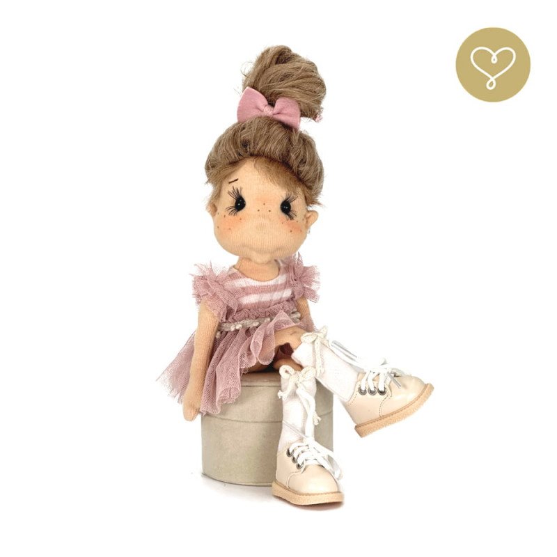 Lullu Dolls, Lullu Pocket Dolls, adorables poupées à jouer en tissu de qualité supérieure, fabriquée à la main en Pologne