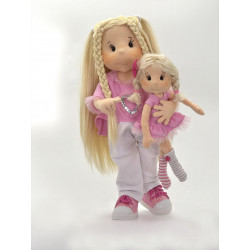 Lullu Dolls, Lullu Pocket Dolls, adorable play dolls made from high-quality fabric, handcrafted in Poland