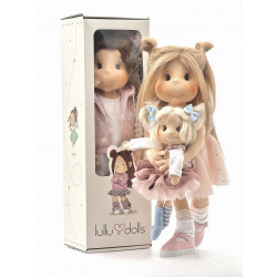 Lullu Dolls, Lullu Pocket Dolls, adorable play dolls made from high-quality fabric, handcrafted in Poland