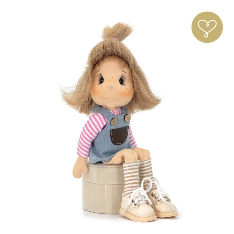 Lullu Dolls, Lullu Pocket Dolls, adorable play dolls made from high-quality fabric, handcrafted in Poland