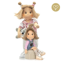 Lullu Dolls, Lullu Pocket Dolls, adorable play dolls made from high-quality fabric, handcrafted in Poland