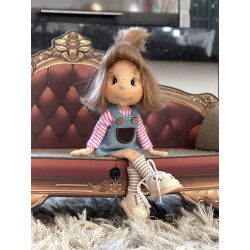 Lullu Dolls, Lullu Pocket Dolls, adorable play dolls made from high-quality fabric, handcrafted in Poland