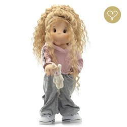 Lulludolls, high-quality fabric dolls, handmade in Poland.