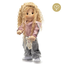 Lulludolls, high-quality fabric dolls, handmade in Poland.