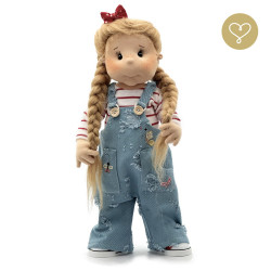 Lulludolls, high-quality fabric dolls, handmade in Poland.