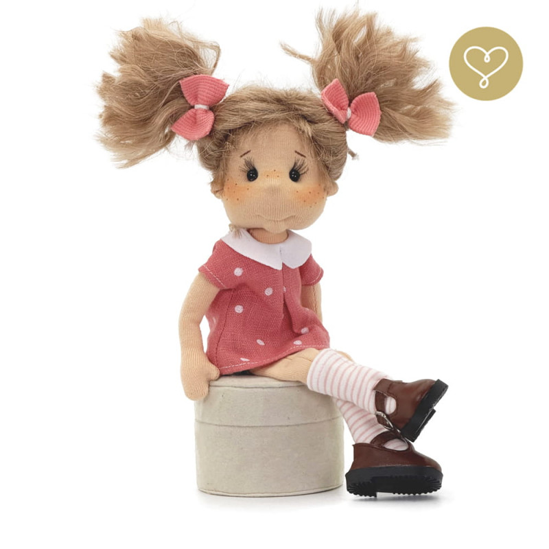 Lullu Dolls, Lullu Pocket Dolls, adorable play dolls made from high-quality fabric, handcrafted in Poland