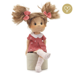 Lullu Dolls, Lullu Pocket Dolls, adorable play dolls made from high-quality fabric, handcrafted in Poland