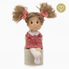 Lullu Dolls, Lullu Pocket Dolls, adorable play dolls made from high-quality fabric, handcrafted in Poland