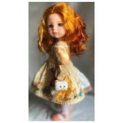 Paola Reina doll, customised by Eugenia Filipp for villalebosquet.com.