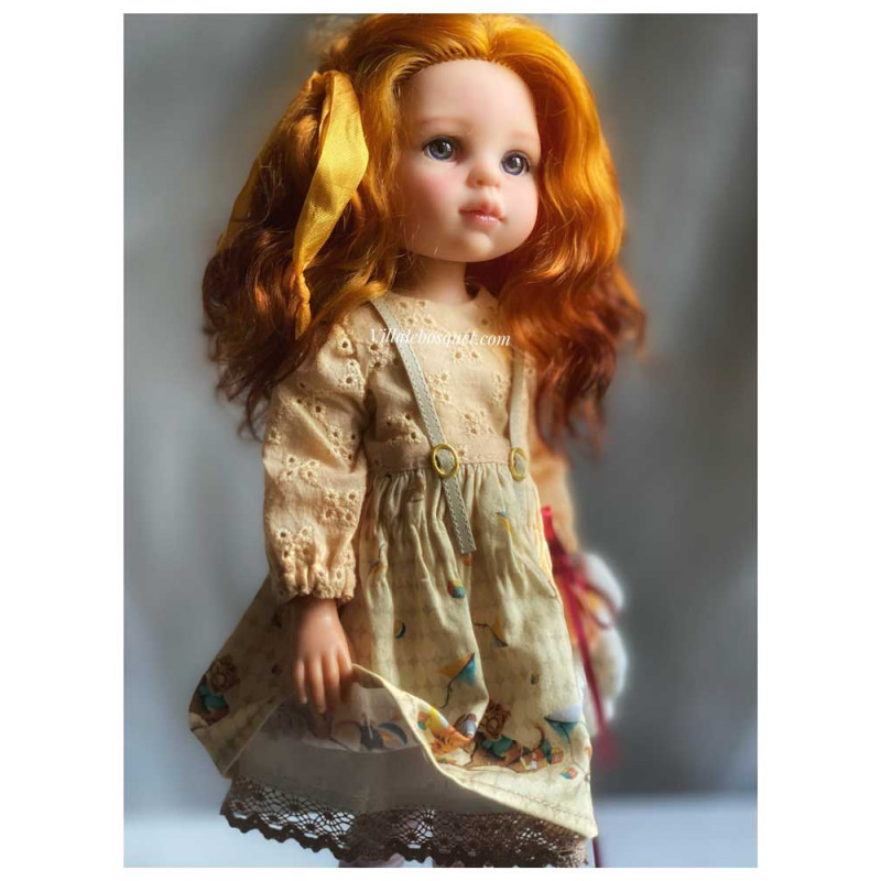 Paola Reina doll, customised by Eugenia Filipp for villalebosquet.com. Paola Reina doll, customised by Eugenia Filipp for villalebosquet.com.