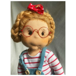 Lulludolls, high-quality fabric dolls, handmade in Poland.