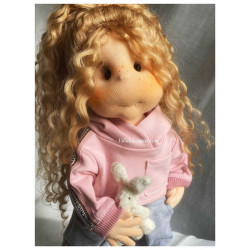 Lulludolls, high-quality fabric dolls, handmade in Poland.