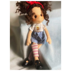 Lullu Dolls, Lullu Pocket Dolls, adorables poupées à jouer en tissu de qualité supérieure, fabriquée à la main en Pologne