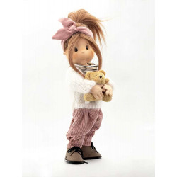 Lullu Dolls, Poupées à jouer en tissu de qualité supérieure, fabriquée à la main en Pologne