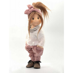 Lullu Dolls, Poupées à jouer en tissu de qualité supérieure, fabriquée à la main en Pologne