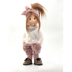 Lullu Dolls, Poupées à jouer en tissu de qualité supérieure, fabriquée à la main en Pologne